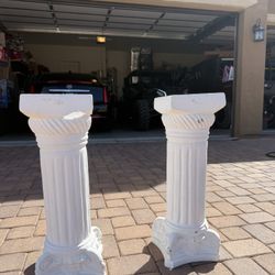 White Tuscan Posts