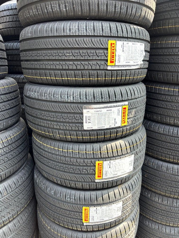 235/45/18 New Tires #4 Pirelli Mount & Balance // 4 llantas nuevas Instaladas Y Balanceadas