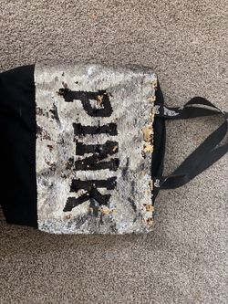Victoria's Secret PINK Sequin Tote Bag