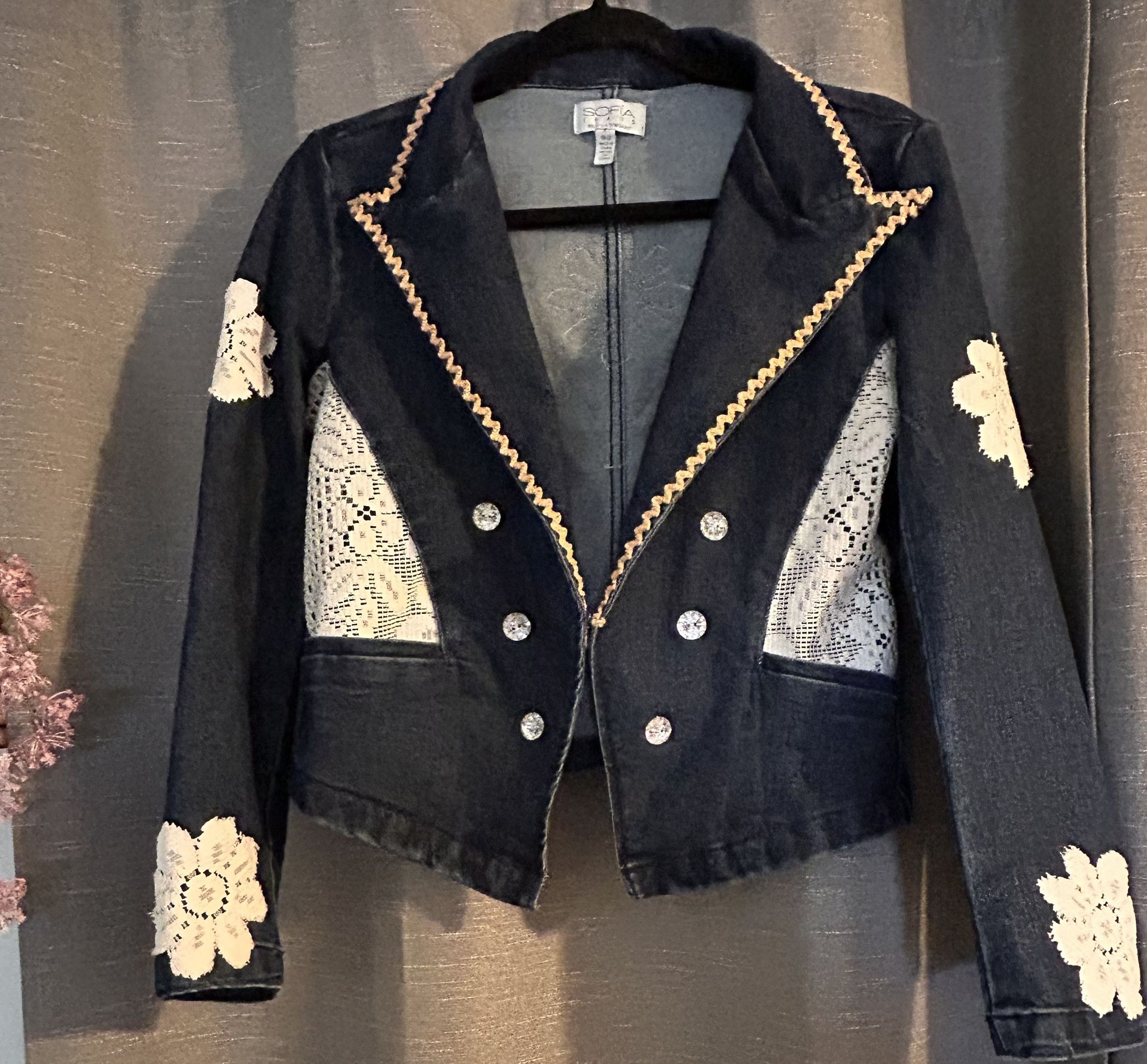 Custom Designed Ladies Denim Jacket