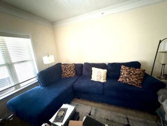 L Sofa Blue