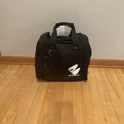 Brunswick zone bowling bag with bowling ball and bowling shoes 