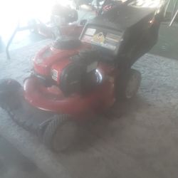 Troy Built  Briggs And Stratton Gas Powered Lawn Mower