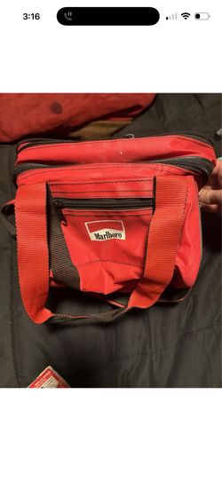Vintage collectible Marlboro cooler bag