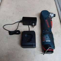 Bosch 10.8 volt cordless impact drill with battery and charger works great 