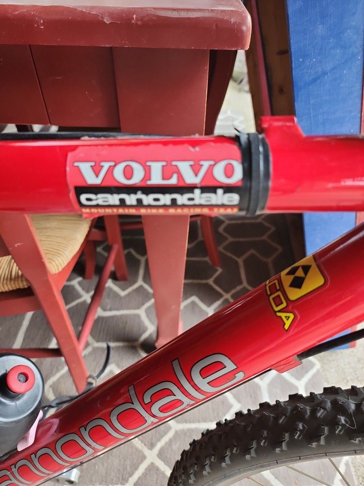 Cannondale Mountain Bike Raced For VOLVO CANNONDALE TEAM IN SWEDEN
