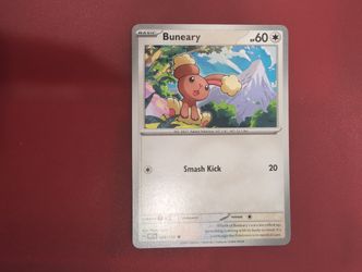 Buneary PRE Pokemon Card