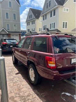 Jeep Grand Cherokee SUV – Dark Red
