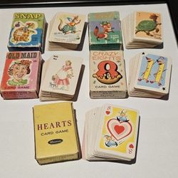 Vintage Childrens' Mini  Playing Cards