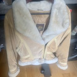 Leather/suede Jacket