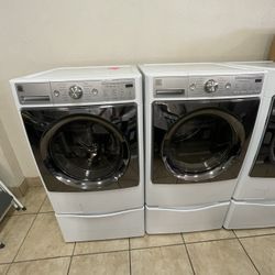 Kenmore Elite Front Load Washer And Electric Dryer 