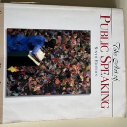 The Art Of Public Speaking Sixth Edition