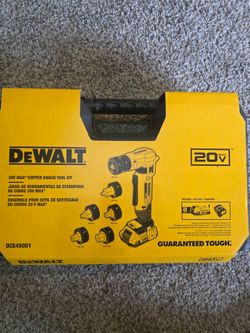 Dewalt Swage Tool Kit