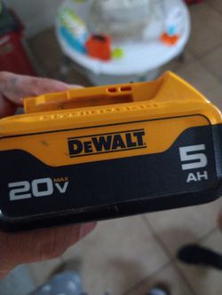 DeWalt battery 5ah 20v