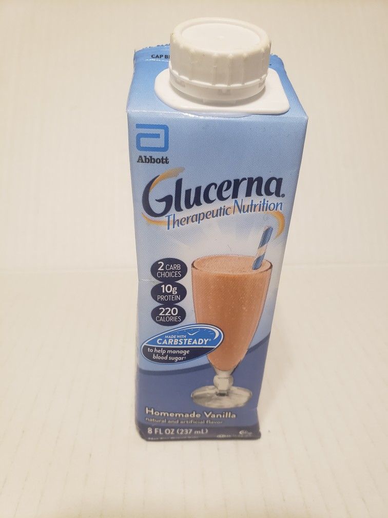 Glucerna Therapeutic Nutrition Shake Vanilla