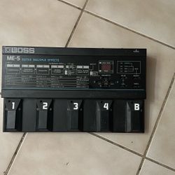 BOSS ME-5 Vintage Guitar fx PARTS ONLY
