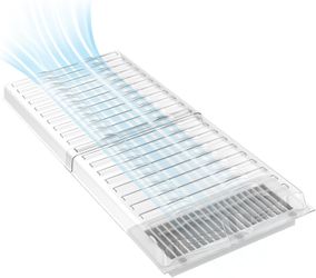 Magnetic Air Vent Extender for Under Furniture Extends from 17"-33" #3337Y UP2