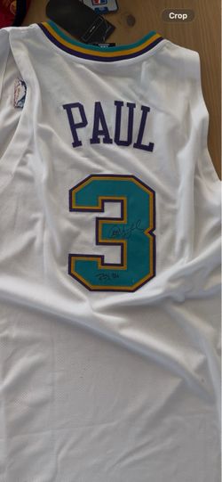 Signed Chris Paul jersey rookie of the year