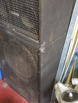 Pair of Carvin subwoofers