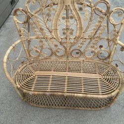 Lollipop Rattan Peacock Loveseat Matthew lzoo