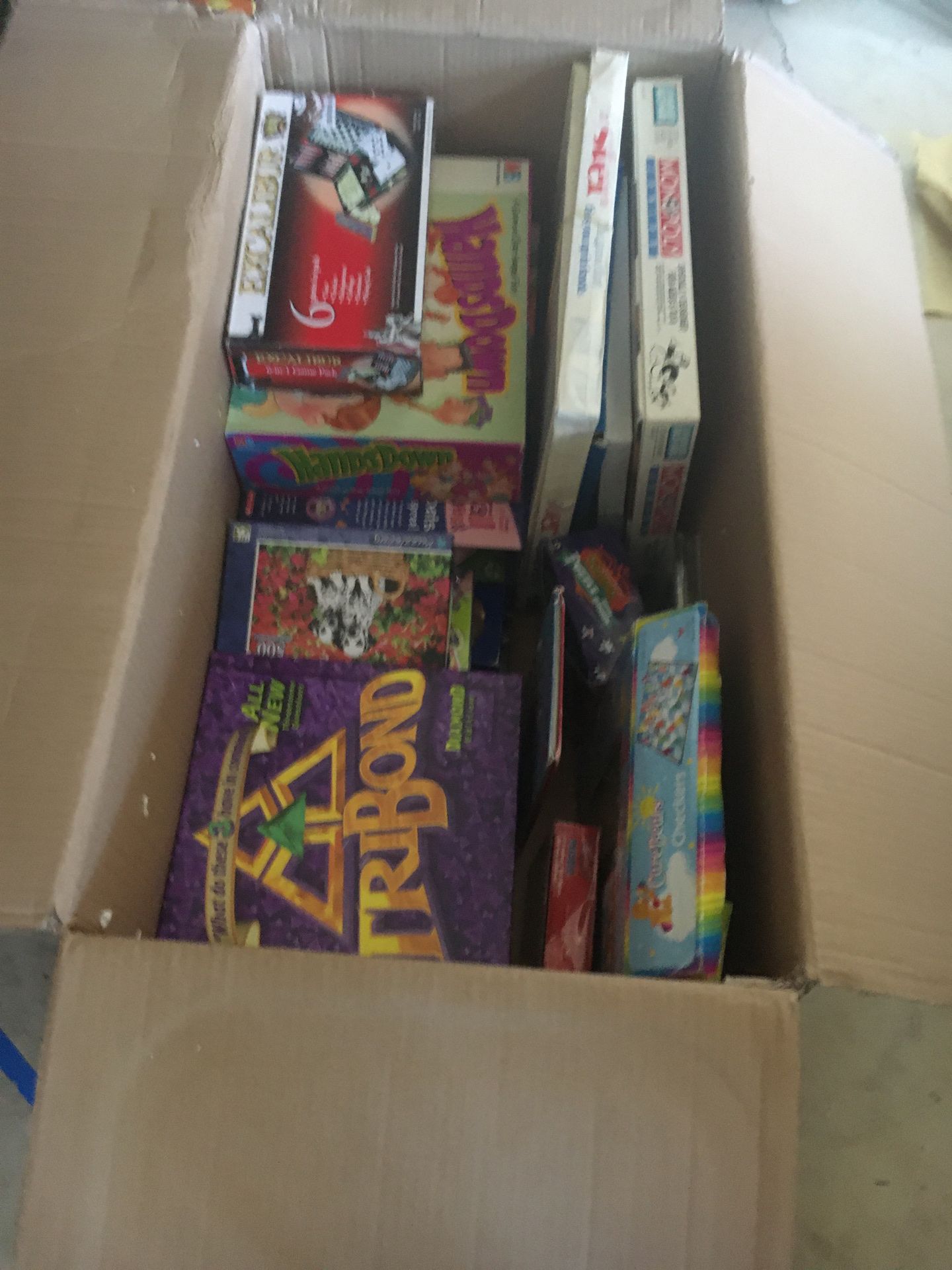 Box of games