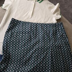 Tory Sport Tory Burch Golf Skort And Tank Size Large 