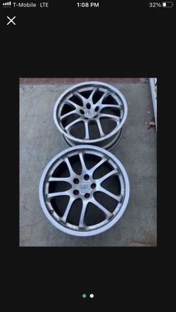 2 -  5x4.5 5x114.3 Stock Nissan InfinitI RAYS Forged 19x8 G35 G37 Q50 350z Altima Camry Civic Accord Wheels Rims !!!!!!!!!