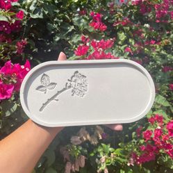 Decorative Cement Tray Set