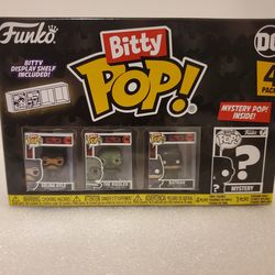 Brand New Funko Bitty Pop!: DC Universe - Bitty Pop! Batman 4-Pack Series 2