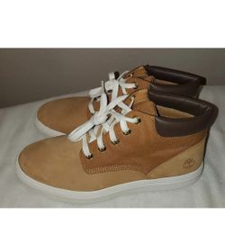 Timberland Davis Square Wheat Lace Up Chukka Ankle Boots Women Size 10