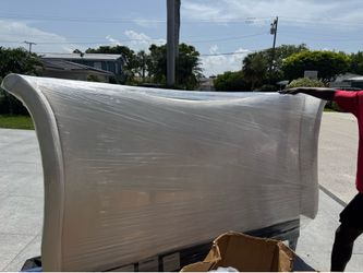 King Bed headboard and rails - FREE