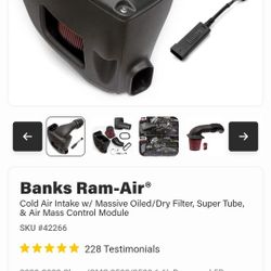 Banks Monster Ram Air