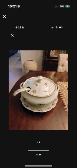 Margot by BIA Cordon Blue International Tureen with under plate and ladle