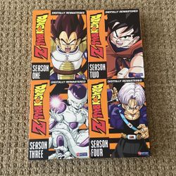 DRAGONBALL Z Seasons 1-4 Boxed Sets 