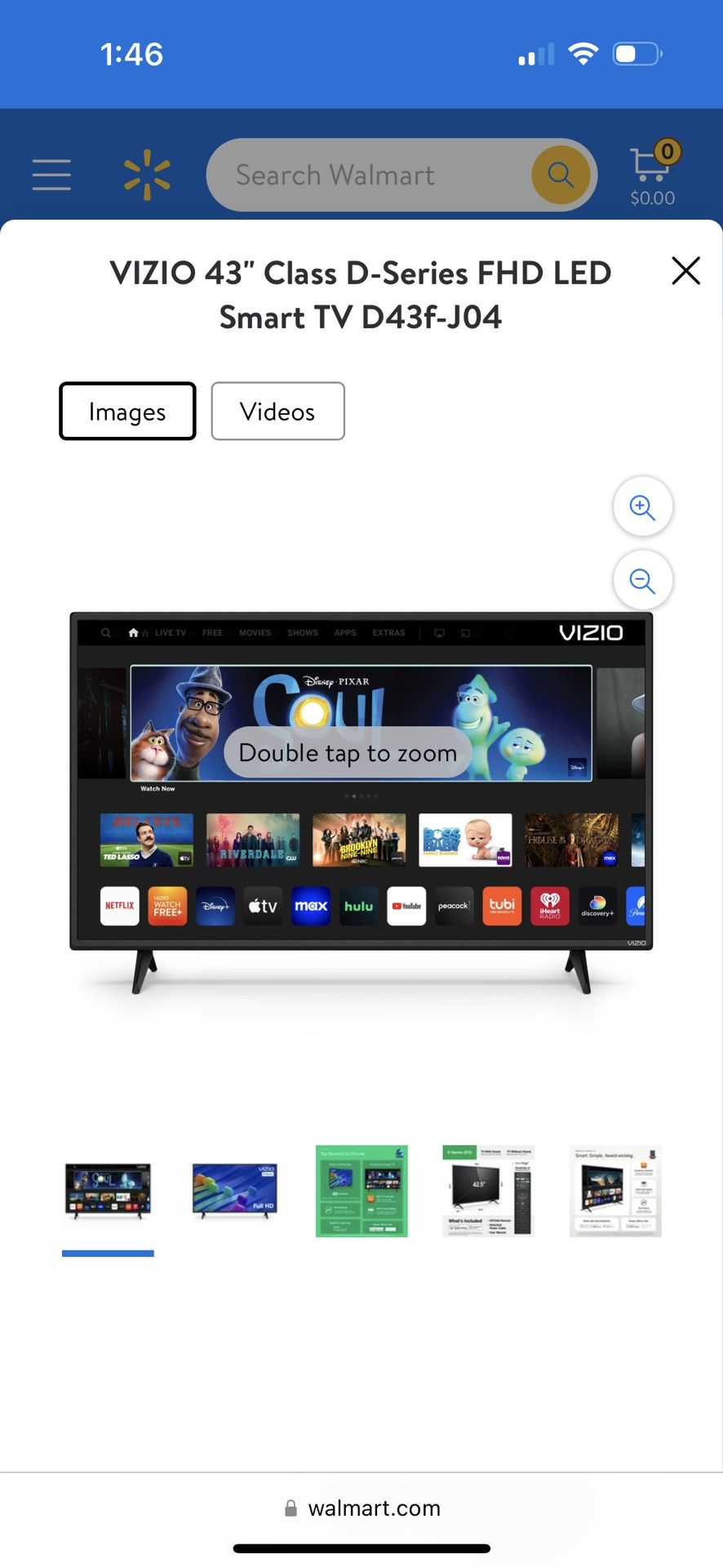 43 Inch Vizio Smart Tv With Soundbar