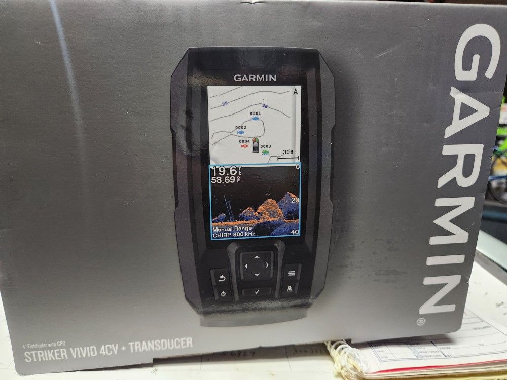 Garmin Striker Vivid 4cv Fish Finder Sonar Transducer