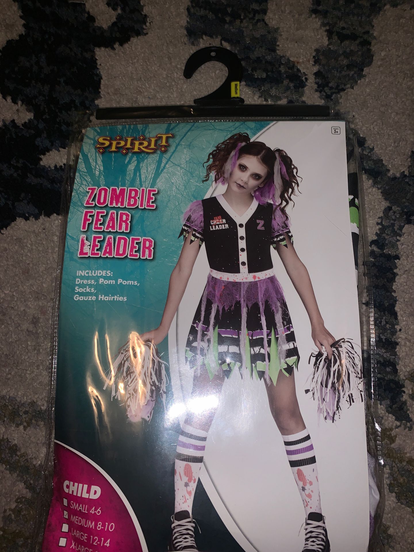 Girls zombie costume