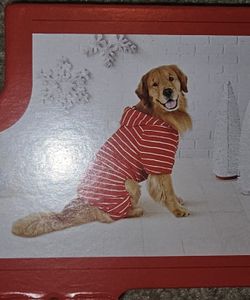 Size Large Pet Flannel Pajamas