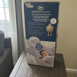 Serta Perfect Sleeper Extra Long Foam Bedrails Set For Toddlers 