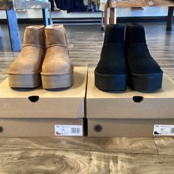 Uggs Mini Classic Platform Size 13 Through Six Big Kids