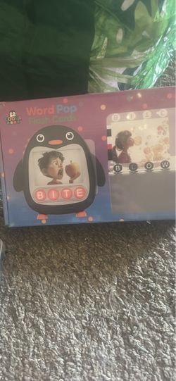 Coova Word Pop Flash Cards Kids Game factory sealed