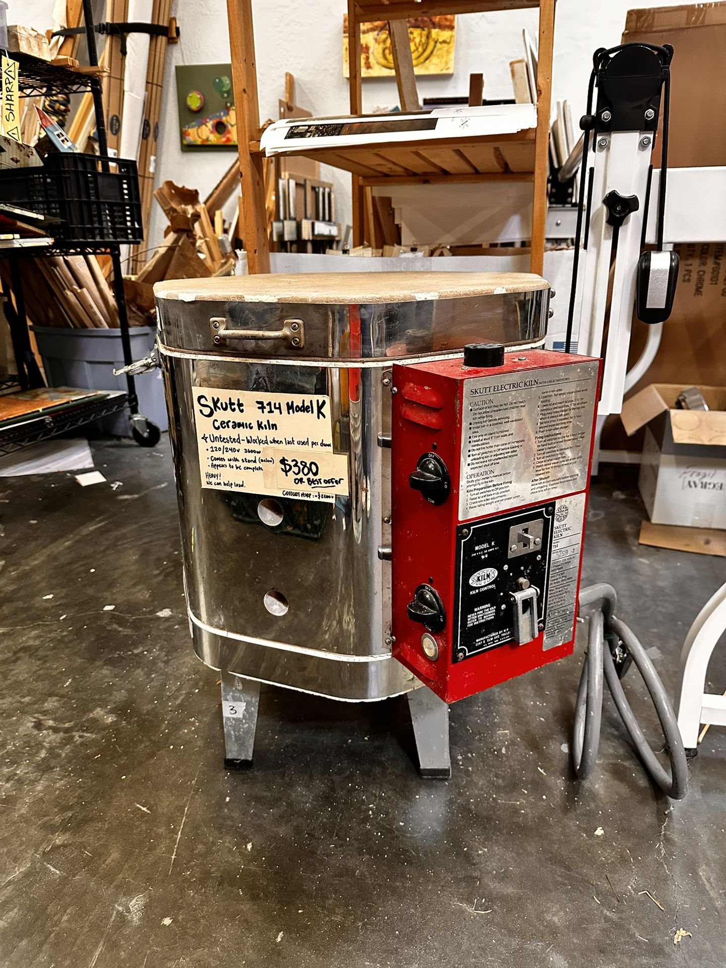 Skutt 714 Model M Ceramic Kiln