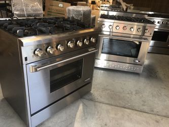 Gas stove NXR 36 inch wide