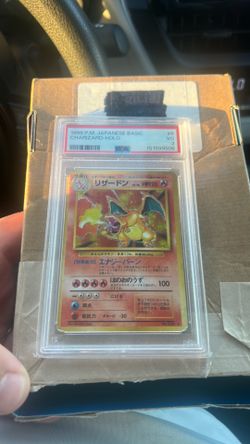 1996 Japanese Holographic Charizard Psa 3