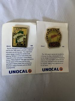 Oakland A’s Lapel Collectors Pins