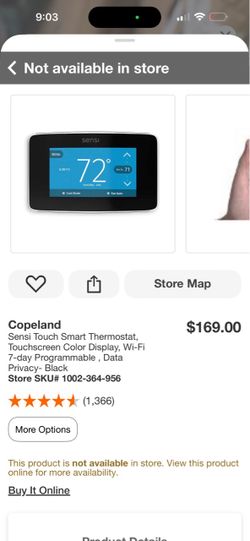 Sensi Touch Smart Thermostat by Copeland