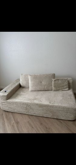 Tan Corduroy Couch