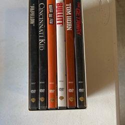 Steve McQueen 6 DVD Set Of Movies $5