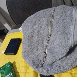 "24 63 Grams. 999 Cuban Link Silver Chain 