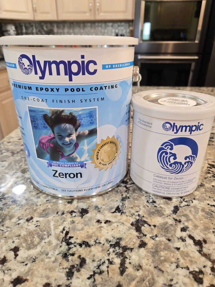 Olympic Pool Paint Gray High Gloss